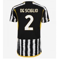 Juventus Mattia De Sciglio #2 Hjemmedrakt Dame 2023-24 Kortermet